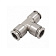 Фитинг цанговый Т-образный, 16 мм, нерж.сталь, тип PUT, TLP-PUT16SS TITAN LOCK