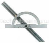 Нониусный угломер со скользящей линейкой (диапазон измерений: 10 - 170°, цена деления: 1°) 907.870 Filetta