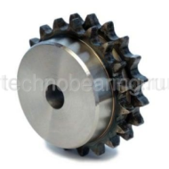 Звездочка под расточку со ступицей c каленными зубьями для цепи 08B-2, Z=18 PD09T18 Sati