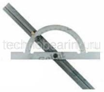 Нониусный угломер со скользящей линейкой (диапазон измерений: 10 - 170°, цена деления: 1°) 907.872 Filetta