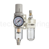 Блок подготовки воздуха AC 3010-02/30, 1/4"-3/8" 2000 л/мин, TLP-AC3010-02/03 TITAN LOCK