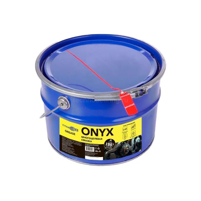Антизадирная смазка для высоких нагрузок ONYX (LGEP 2), желтая, 18 кг, TLGREASE-OX18 TITAN LOCK — детальное фото 0