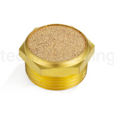 Пневмоглушитель, наруж.резьба 1/2", латунь, тип BSLM, TLP-BSLM-04 TITAN LOCK