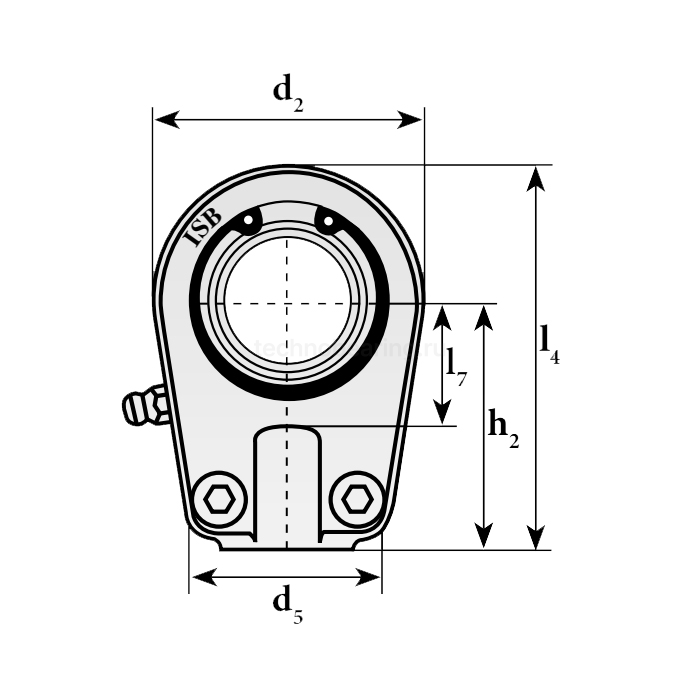 Шарнирный наконечник TAPRU597 ISB