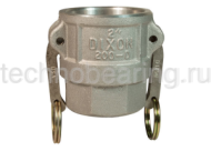 3in Соединение типа D розетка, внутр. резьба NPT (алюм.) DAL300DN DIXON
