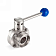 Затвор дисковый нержавеющий (AISI304) DN40, типа сварка-резьба, DIN TLSD040WTS TITAN LOCK
