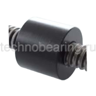 Гайка трапецеидальная (нейлон) d=30 мм, шаг резьбы 6 мм (прав. резьба), LKM 30-6-D TECHNIX