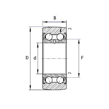 Опорный ролик LR5306NPPU NBS