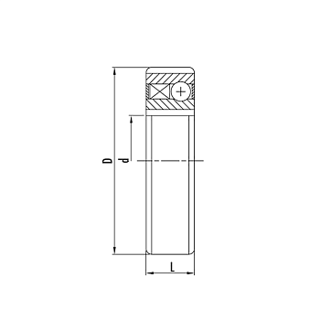 Обгонная муфта UKC40-2RS (CSK40P-2RS) ISKRA
