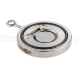 Обратный клапан межфланцевый нержавеющий "хлопушка" DN40, TLCVF40S TITAN LOCK