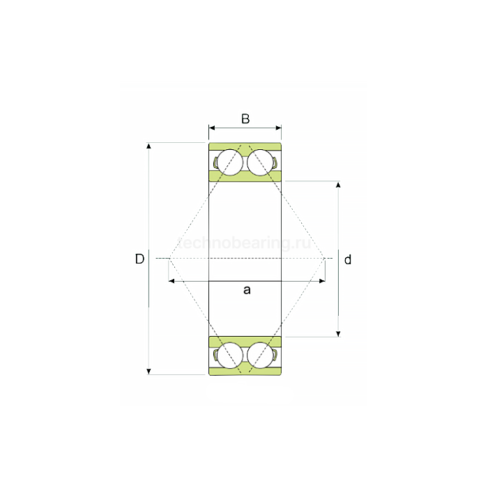 Подшипник 3307/C3-ATN9 ISB