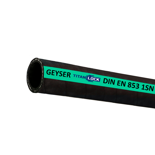 Рукав высокого давления GEYSER 1SN EN853, внутр.диам. 6мм, TLGY006-1SN TITAN LOCK