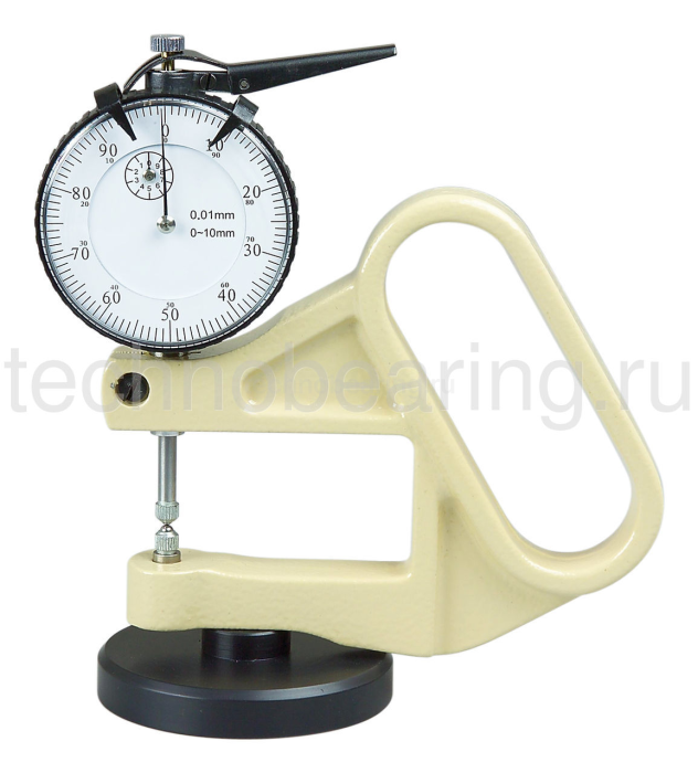 Толщиномер с игольчатыми губками 0-10мм/0.01мм 853.007 Filetta