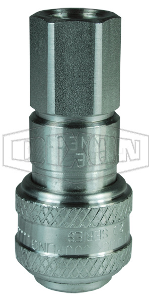 1/4in БРС серия F, розетка, резьба NPT (нерж. 304) 2DF2-S DIXON