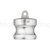 Камлок алюминиевый тип DР серия "EcoLine", заглушка для розетки 1 1/2", TL150DPAL-EL TITAN LOCK