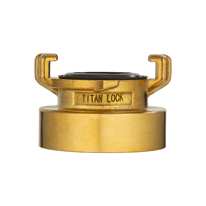 Универсальное соединение для воды NEPTUN (GEKA) с внутренней резьбой BSP 1/4", латунь, TLNPF1/4-BR TITAN LOCK