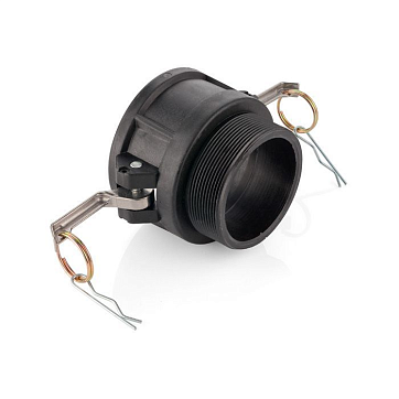 Камлок полипропиленовый тип B розетка, наруж. резьба BSP 3", TL300BPP TITAN LOCK