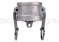 0,75in Соединение типа DC, заглушка для ниппеля (нерж.) 75DCSS DIXON