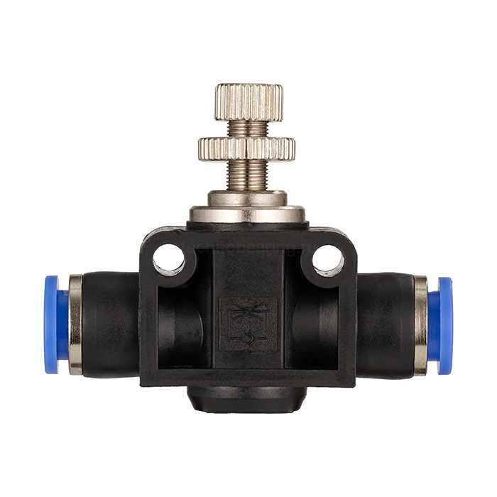 Регулятор расхода воздуха SCF, 8 мм, пластик, тип SCF, TLP-SCF8 TITAN LOCK