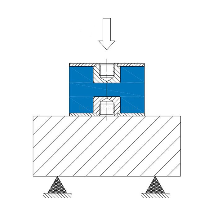Виброизолятор FF16X15 M4 FF161504 ISKRA