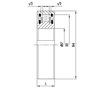 Обгонная муфта US12 (AS12) ISKRA