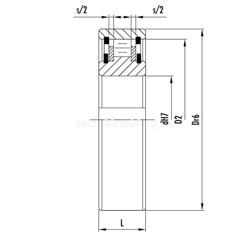 Обгонная муфта US45 (AS45) ISKRA