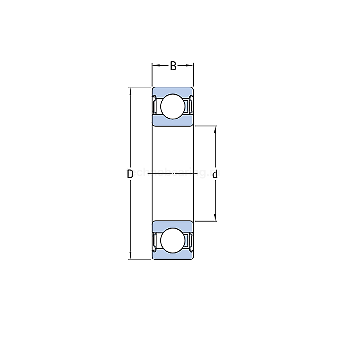 Подшипник E2.607-2Z/C3 SKF