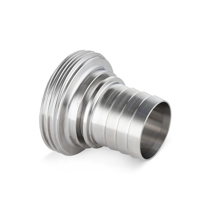 Резьбовой штуцер под рукав DIN 11851 DN80 нерж. 304 TL80THRS TITAN LOCK