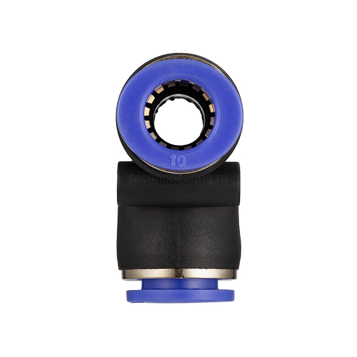 Фитинг-разветвитель цанговый пневматический, 12 мм, пластик, тип PK, TLP-PK12 TITAN LOCK