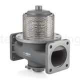 Пневматический донный клапан, Т-образный, алюминий, 4in, TL400PBV-T TITAN LOCK