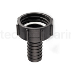 Переходник на Еврокуб под шланг S60x1 1/2, полипроп., TLEC1.1/2AH TITAN LOCK