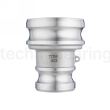 Камлок типа AA (переходник ниппель 3" х ниппель 2"), нерж. 316, TL3020AASS TITAN LOCK