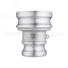 Камлок типа AA (переходник ниппель 3" х ниппель 2"), нерж. 316, TL3020AASS TITAN LOCK — Территория выгоды на сайте Техноберинг