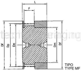 Шкив зубчатый под расточку дюймовый профиль 20MXL025 (PHP 20MXL025RSB) Sati