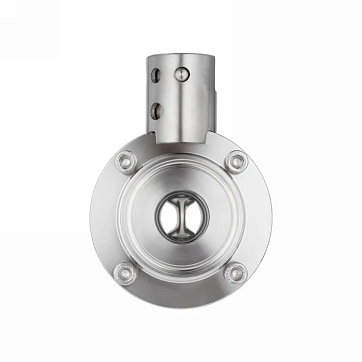 Затвор дисковый нержавеющий (AISI304) DN25, типа clamp-clamp TLSD025CLS TITAN LOCK