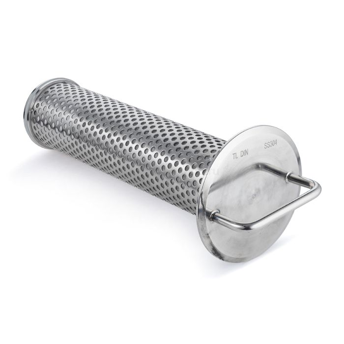 Картридж пищевого фильтра углового DN65 нерж.304, TLFAE65-S TITAN LOCK — детальное фото 0
