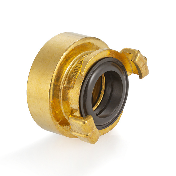 Универсальное соединение для воды NEPTUN (GEKA) с внутренней резьбой BSP 1/4", латунь, TLNPF1/4-BR TITAN LOCK