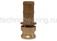 3in Соединение типа E, ниппель с хвостовиком (латунь) 300EBR DIXON