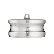 Камлок нержавеющий тип DР, заглушка для розетки 6", AISI304, TL600DPSS TITAN LOCK