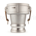 Муфта для клапана отвода паров, 4in под камлок тип А 3in, алюминий, TL4030DAVR-AL TITAN LOCK