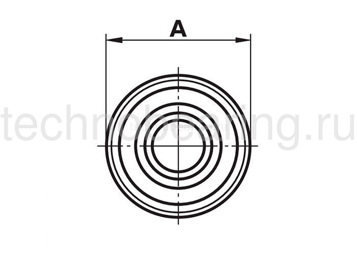 Подшипник GLXS10 Fluro