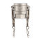 Камлок нержавеющий тип D розетка, внутр. резьба BSP 1 1/2", AISI304, TL150DSS TITAN LOCK