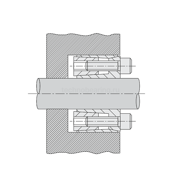 Зажимная втулка KLHH035 (PHF FX120-35x57) ISKRA