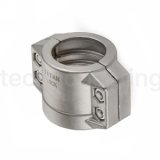 Усиленный 4-х болтовый хомут, нерж. сталь, TL75X8SS TITAN LOCK