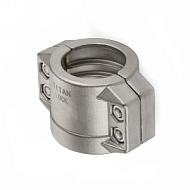 Усиленный 4-х болтовый хомут, нерж. сталь, TL38X6.5SS TITAN LOCK — сопутствующий товар