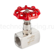 Кран игольчатый нержавеющий ВР-ВР, DN15 TL15NVS TITAN LOCK