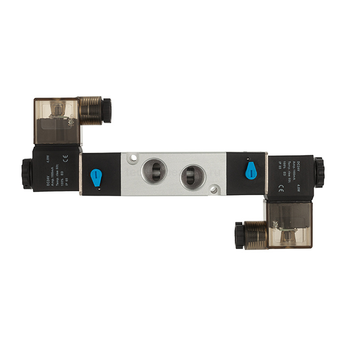 Пневмораспределитель электромагнитный 4V, серия 200, 2 канала, 6 мм, DC24V, TL4V220-06DC24V TITAN LOCK