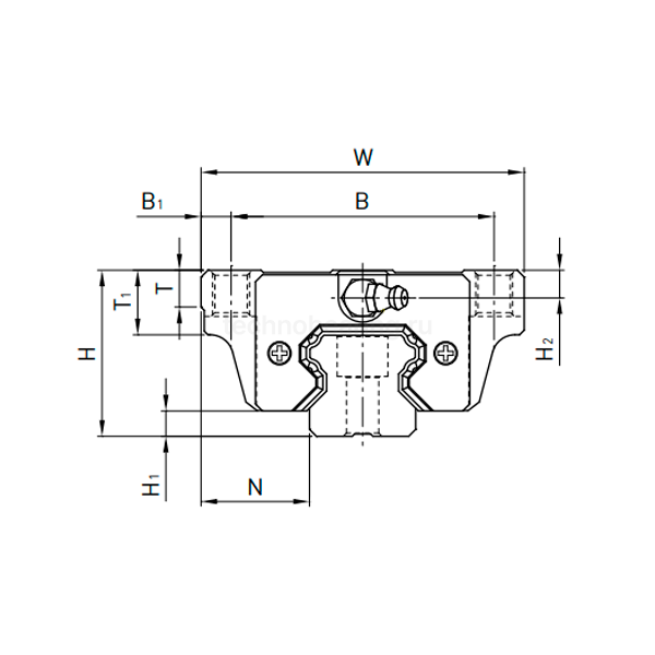 Каретка HGW55CCZAH ISKRA