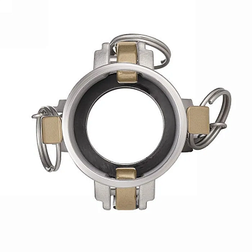 Камлок алюминиевый тип DD (переходник розетка 4" х розетка 4"), TL400DDAL TITAN LOCK