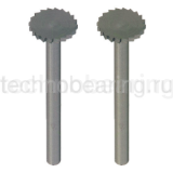 Вольфрам – ванадиевые фрезы, 2  поз., диск, 10 мм 28727 Proxxon